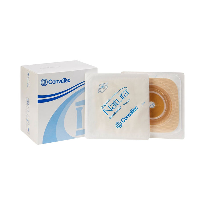 10 Ct ConvaTec 125264 Ostomy Barrier Trim to Fit, Standard Wear Stomahesive Adhesive 45 mm Flange Sur-Fit Natura System - OverstockMedicalSupply.com