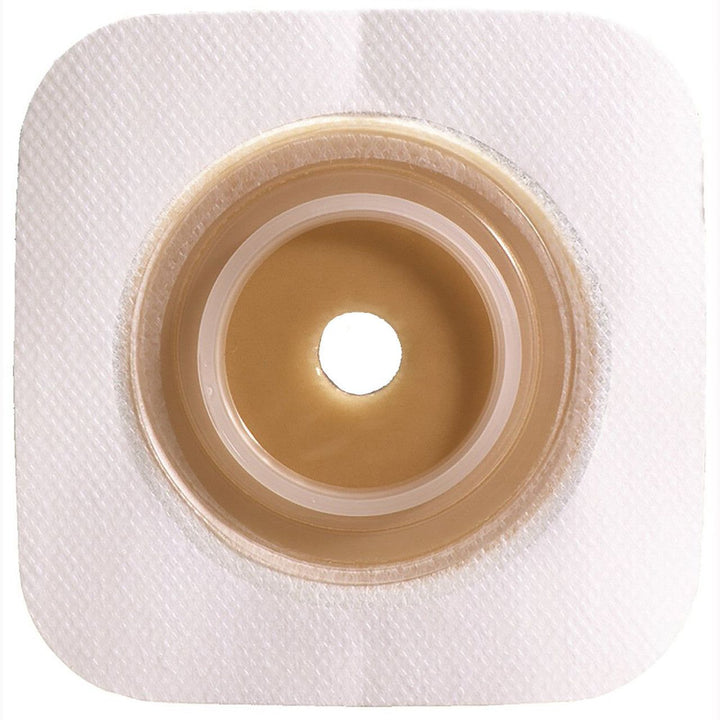 10 Ct, ConvaTec 125265 Ostomy Barrier Trim to Fit, Standard Stomahesive Adhesive 57 mm Flange System Opening 5 X 5 Inch - OverstockMedicalSupply.com