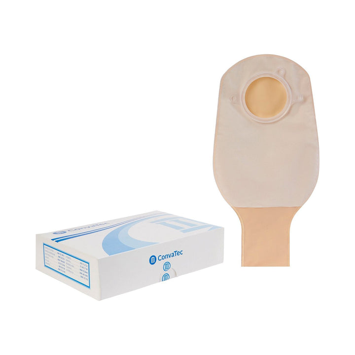 10 Ct, ConvaTec 401503 Colostomy Pouch Sur-Fit Natura® Two-Piece System 12 Inch Length Drainable - OverstockMedicalSupply.com