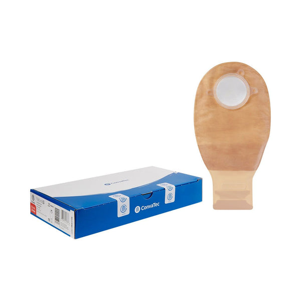 10 Ct ConvaTec 416419 Ostomy Pouch Natura Two-Piece System 12 Inch Len. Drainable, 1 Sided Comfort Panel - OverstockMedicalSupply.com
