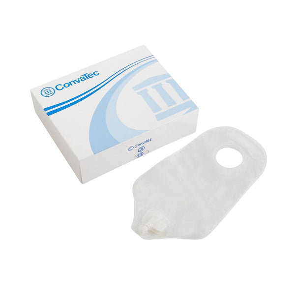 10 Pak, ConvaTec 401544 Urostomy Pouch Sur-Fit Natura Two-Piece System 10 Inch Length Drainable - OverstockMedicalSupply.com