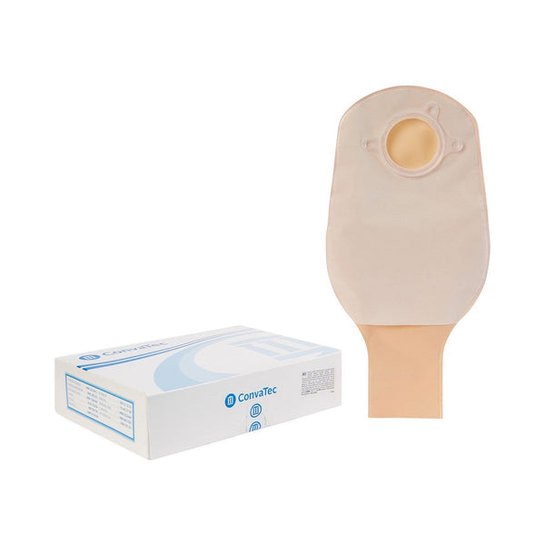 10 Pcs, ConvaTec 401502 Colostomy Pouch Sur-Fit Natura Two-Piece System 12" Length, Drainable - OverstockMedicalSupply.com