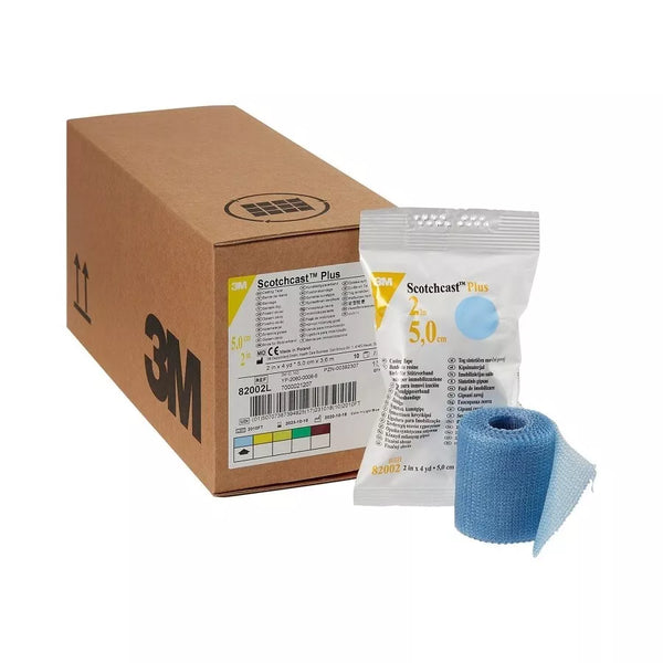 10 Rolls 3M Scotchcast Plus 82002L Cast Tape 3 Inch X 12 Foot Fiberglass
