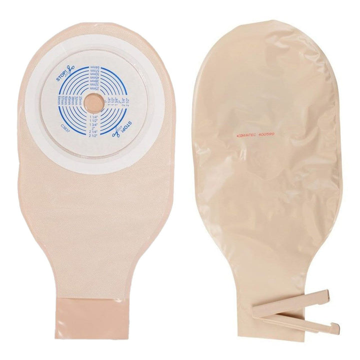 10 Ct, ConvaTec Colostomy Pouch ActiveLife 400599 One-Piece System 12 Inch Length Flat, Trim to Fit 3/4 to 2-1/2 Inch Stoma Drainable - OverstockMedicalSupply.com