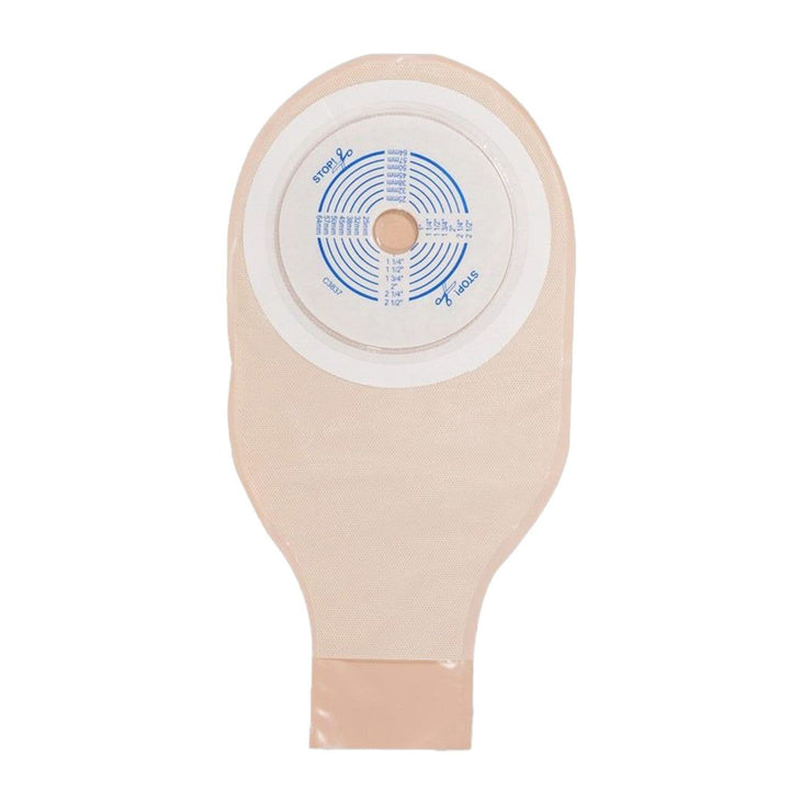 10 Ct, ConvaTec Colostomy Pouch ActiveLife 400599 One-Piece System 12 Inch Length Flat, Trim to Fit 3/4 to 2-1/2 Inch Stoma Drainable - OverstockMedicalSupply.com