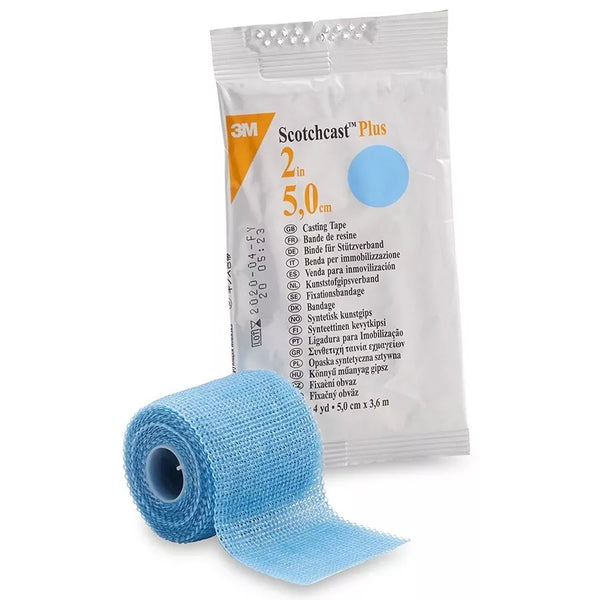 2 Pack, Cast Tape 3M 82002L Scotchcast Plus 3 Inch X 12 Foot Fiberglass