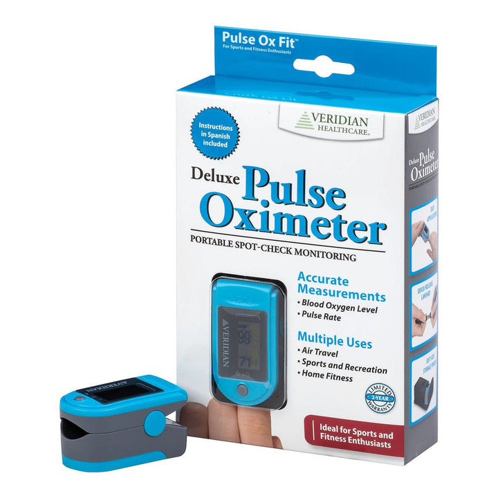 2 Pack, Fingertip Pulse Oximeter Deluxe SmartHeart 11-50D Adult Finger Pulse Oximeter Pulse rate, Heart rate Sensor. - OverstockMedicalSupply.com