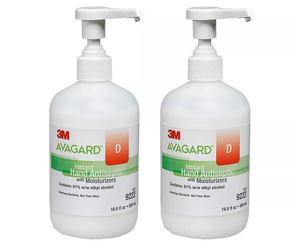 3M Avagard D 9222 Hand Sanitizer Instant Hand Antiseptic with Moisturizers Gel 16 oz