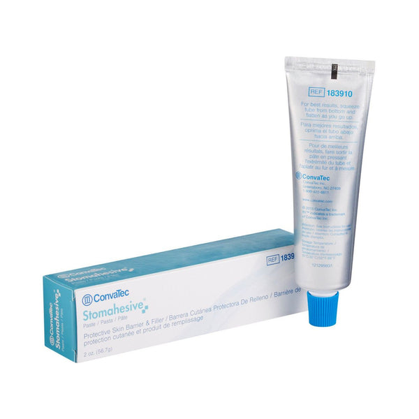 3 Ct, ConvaTec Ostomy Barrier Paste 183910 Stomahesive 2 oz. Tube, Pectin-Based, Protective Skin Barrier - OverstockMedicalSupply.com