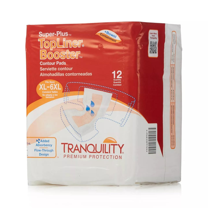 Tranquility 3097 Booster Pad Top Liner Contour Adult 14 X 32 Inch