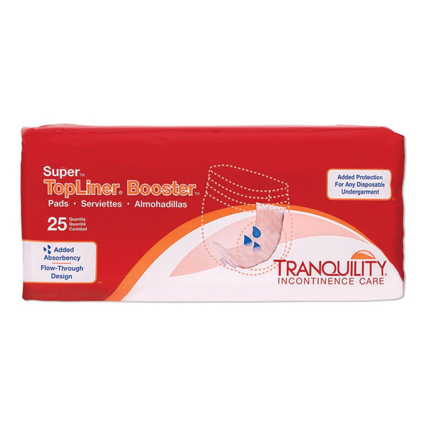 Tranquility Booster Pad TopLiner 2060 (4-1/4 X 15 Inch) Super Booster Pad Incontinence Heavy Absorbency 200/Case - OverstockMedicalSupply.com