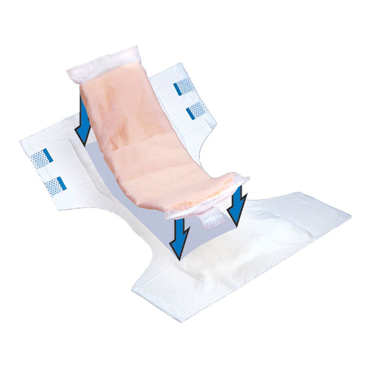 Tranquility Booster Pad TopLiner 2060 (4-1/4 X 15 Inch) Super Booster Pad Incontinence Heavy Absorbency 200/Case - OverstockMedicalSupply.com