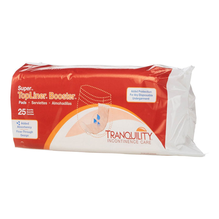 Tranquility Booster Pad TopLiner 2060 (4-1/4 X 15 Inch) Super Booster Pad Incontinence Heavy Absorbency 200/Case - OverstockMedicalSupply.com