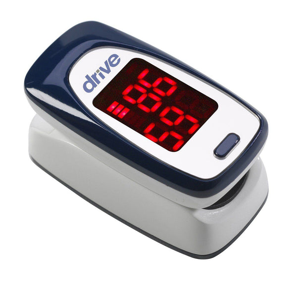 Drive Medical MQ3000 Finger Pulse Oximeter Fingertip Pulse Oximeter Adult Pulse rate, Heart rate Sensor, Each - OverstockMedicalSupply.com