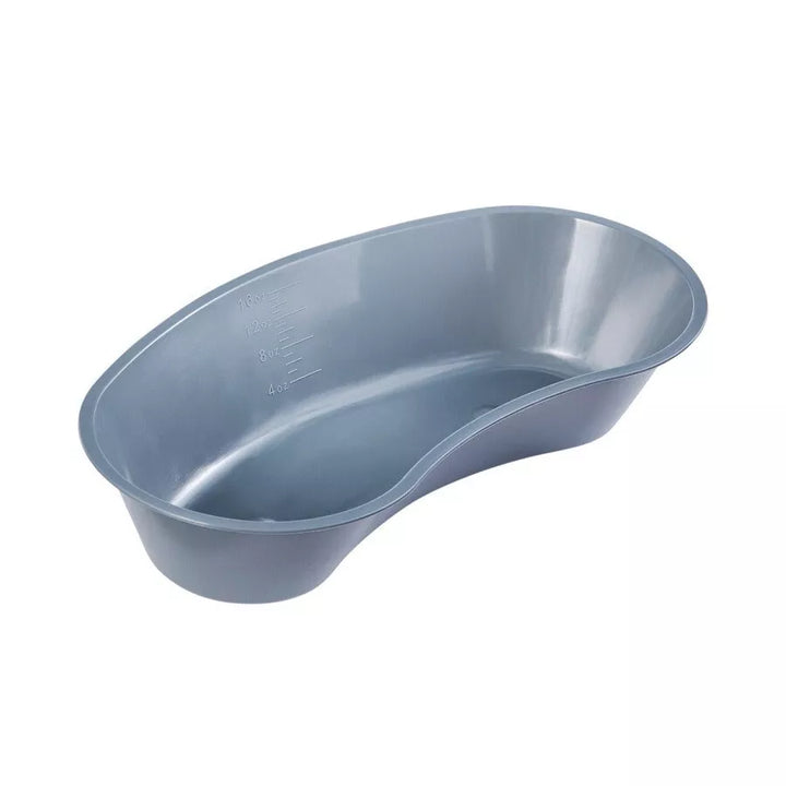 Emesis Basin Graphite 16 oz. Disposable Plastic 56-80327 for Oral Hygiene