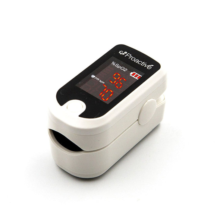 Finger Pulse Oximeter Proactive 20110 for Fingertip Pulse rate, heart rate Sensor, Adult, Each - OverstockMedicalSupply.com