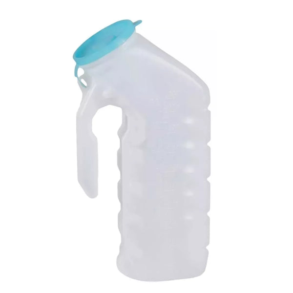Male Urinal 32 oz. 1000 mL with glow in the dark lid 