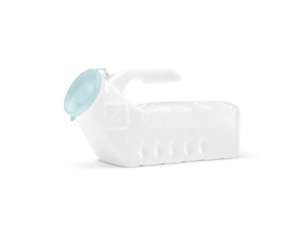 Male Urinal 32 oz. 1000 mL with glow in the dark lid