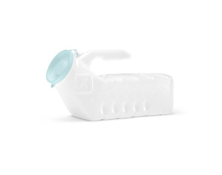 Male Urinal 32 oz. 1000 mL with glow in the dark lid