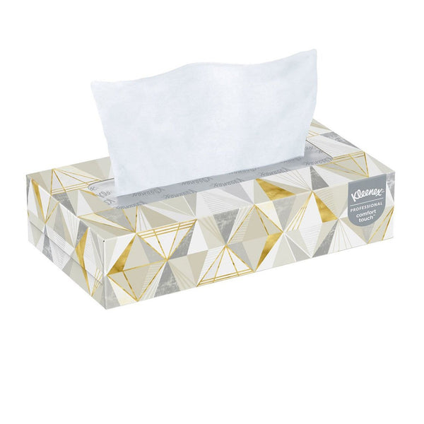 Kimberly Kleenex Facial Tissue 21606, 2-Ply White Tissue 125/Box, 12/Pack - OverstockMedicalSupply.com