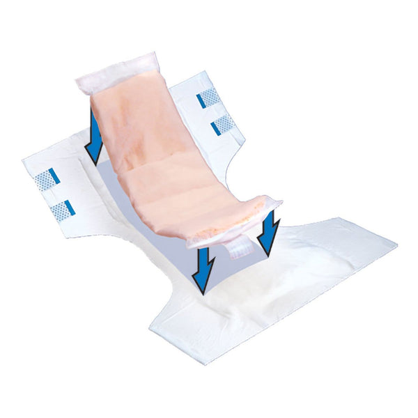 Tranquility Booster Pad TopLiner 2060 (4-1/4 X 15 Inch) Super Booster Pad Incontinence Heavy Absorbency 50/Pack - OverstockMedicalSupply.com