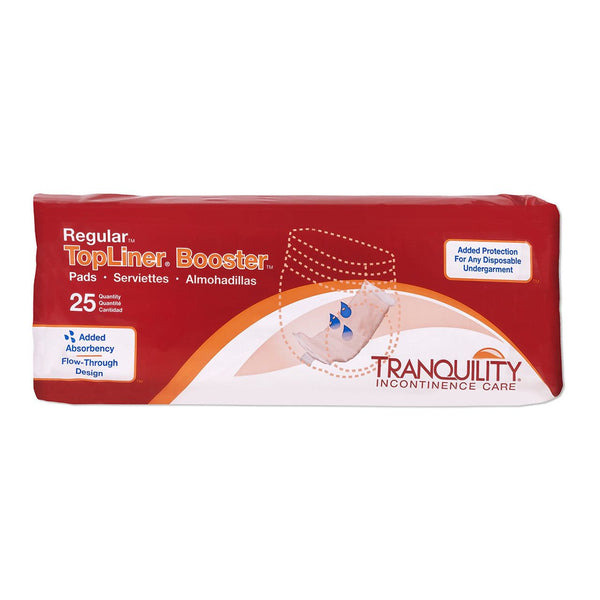 Tranquility Booster Pad TopLiner 2070 (4 X 14 Inch) Super Booster Pad Incontinence Heavy Absorbency 100/Pack - OverstockMedicalSupply.com