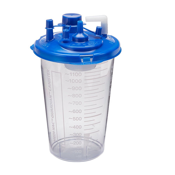 Rigid Suction Canister Medi-Vac Guardian 1200 mL Sealing Lid 65651-212