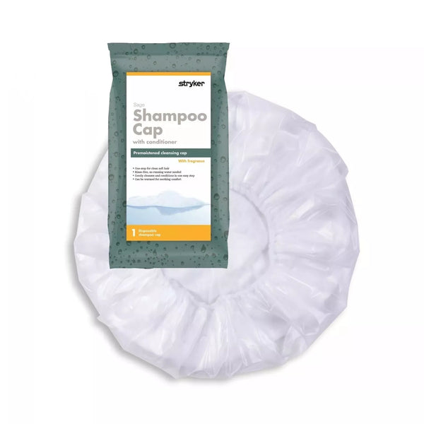 Shampoo Cap Comfort Sage 7909 Rinse Free Shampoo Cap with conditioner