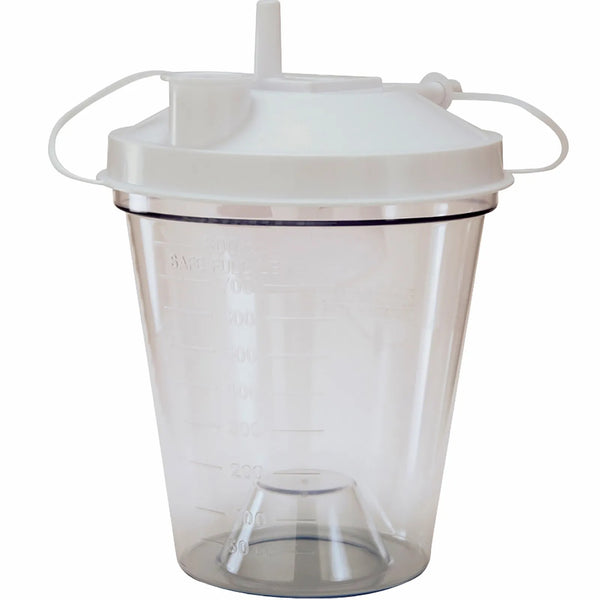 Suction Canister Drive Medical 800 mL Float Valve Shut-Off Lid 610-48BP