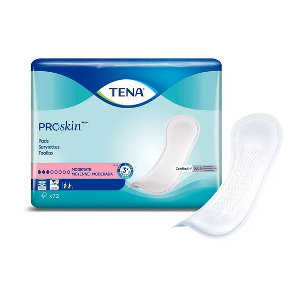 TENA ProSkin Day Light 62326 Incontinence Liner, Bladder Control Pad 13 Inch Length Moderate Absorbency